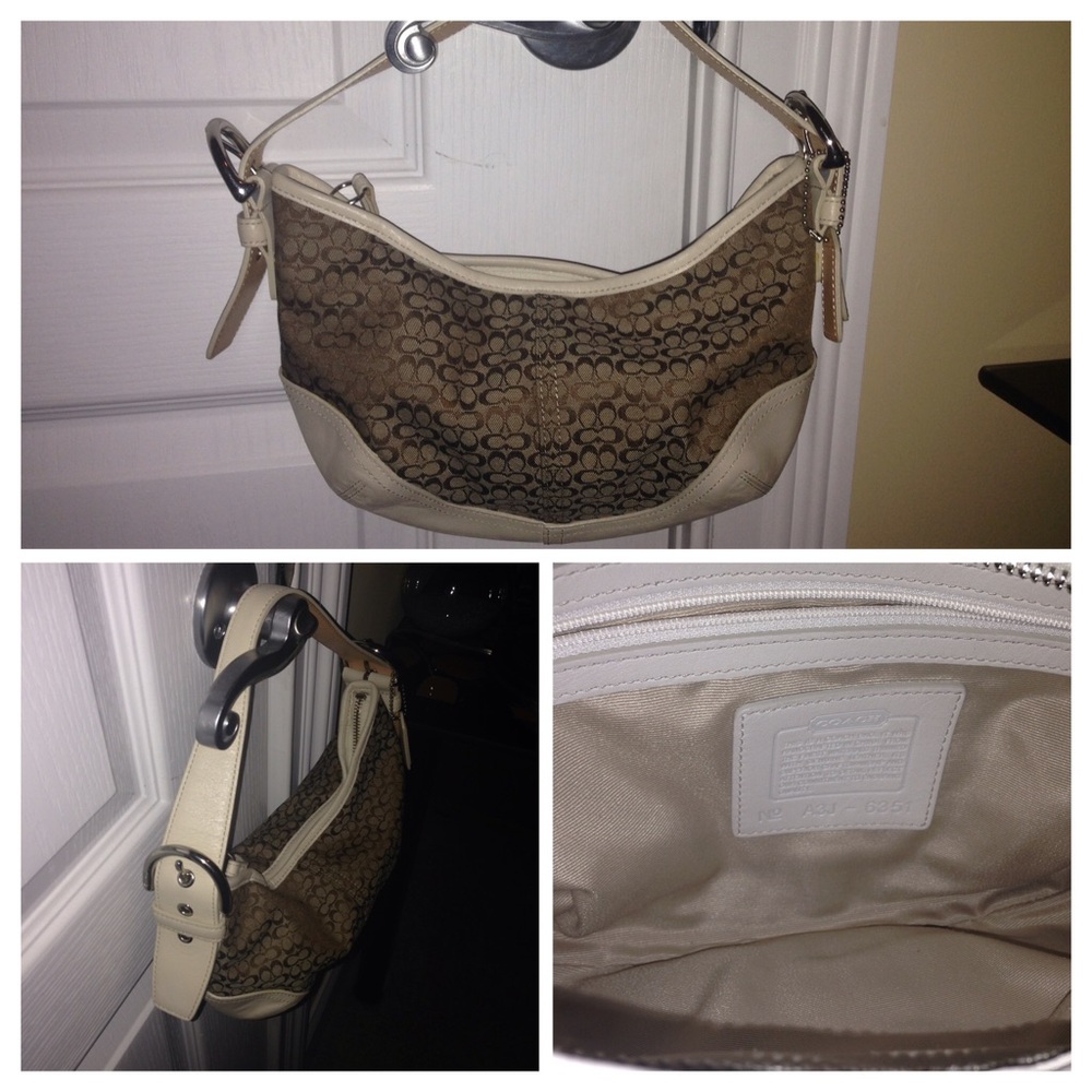 COPY - Coach Purse clean in and out!